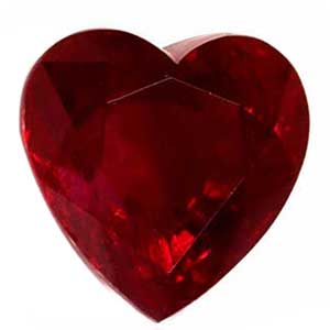 1.23 carat Heart Ruby - Gemstone Thumbnail