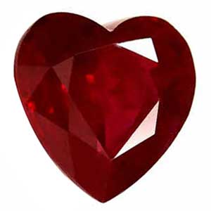 0.91 carat Heart Ruby - Gemstone Thumbnail