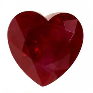 1.40 carat Heart Ruby - Gemstone Thumbnail