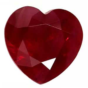 1.10 carat Heart Ruby - Gemstone Thumbnail