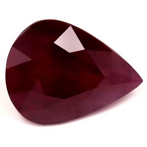 2.04 carat Pear Ruby - Gemstone Thumbnail