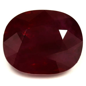 Ruby Cushion 2.06 carat Red Photo
