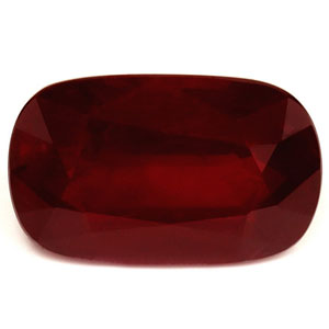Ruby Cushion 3.06 carat Red Photo