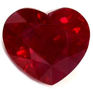 1.43 carat Heart Ruby - Gemstone Thumbnail