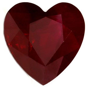 1.38 carat Heart Ruby - Gemstone Thumbnail