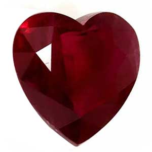 1.04 carat Heart Ruby - Gemstone Thumbnail