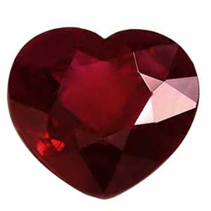 1.11 carat Heart Ruby - Gemstone Thumbnail