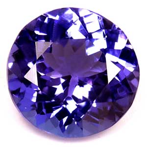1.34 carat Round Tanzanite - Gemstone Thumbnail