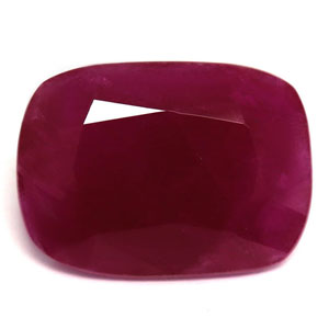Ruby Cushion 5.46 carat Red Photo