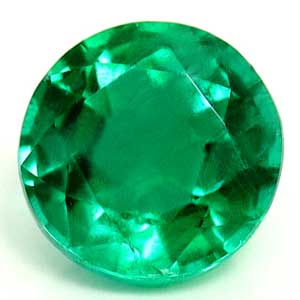 0.44 carat Round Emerald - Gemstone Thumbnail