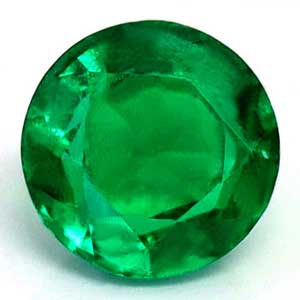 0.34 carat Round Emerald - Gemstone Thumbnail
