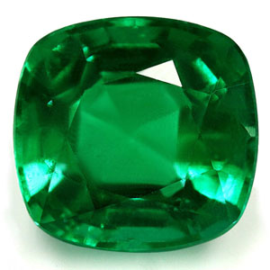 Emerald Cushion 2.82 carat Green Photo