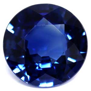 0.75 carat Round Sapphire - Gemstone Thumbnail