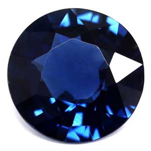 Sapphire Round 0.61 carat Blue Photo