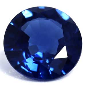 Sapphire Round 0.66 carat Blue Photo