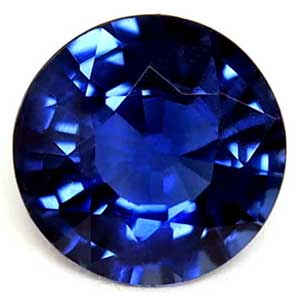Sapphire Round 0.64 carat Blue Photo