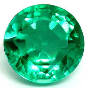Emerald Round 0.63 carat Green Photo