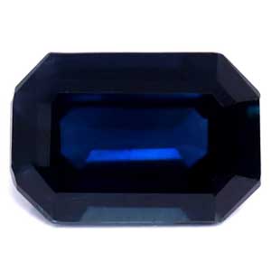 Sapphire Emerald 0.63 carat Blue Photo