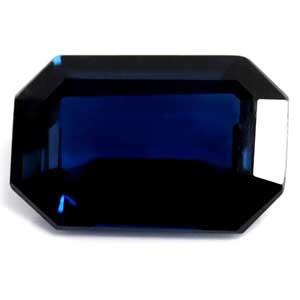 Sapphire Emerald 0.58 carat Blue Photo