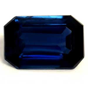 Sapphire Emerald 0.58 carat Blue Photo