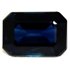 Sapphire Emerald 0.72 carat Blue Photo