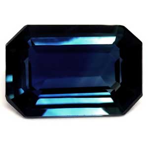 Sapphire Emerald 0.63 carat Blue Photo