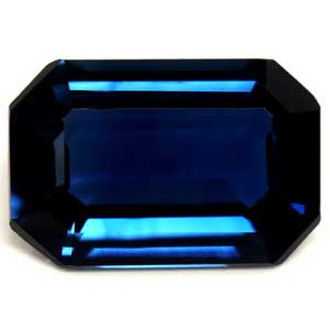 Sapphire Emerald 0.56 carat Blue Photo