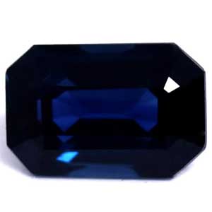 Sapphire Emerald 0.71 carat Blue Photo