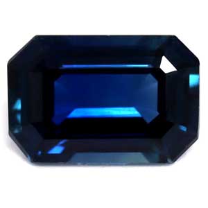 Sapphire Emerald 0.68 carat Blue Photo