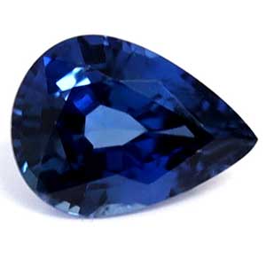 Sapphire Pear 0.85 carat Blue Photo
