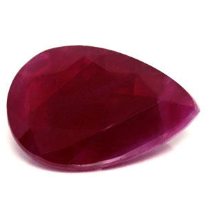 2.22 carat Pear Ruby - Gemstone Thumbnail