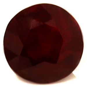 0.74 carat Round Ruby - Gemstone Thumbnail