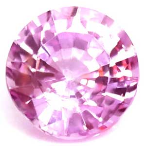 Sapphire Round 0.58 carat Pink Photo