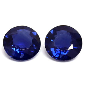 1.25 carat Round Sapphire - Gemstone Thumbnail