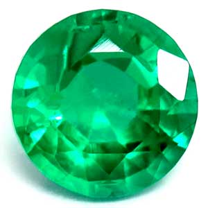 Emerald Round 0.52 carat Green Photo