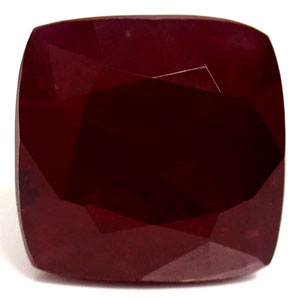 Ruby Cushion 3.98 carat Red Photo