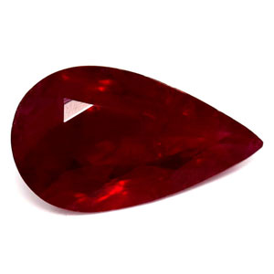 1.16 carat Pear Ruby - Gemstone Thumbnail