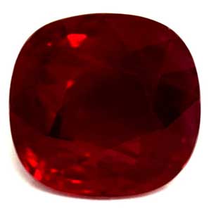 Ruby Cushion 1.36 carat Red Photo