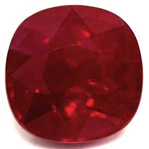Ruby Cushion 1.21 carat Red Photo