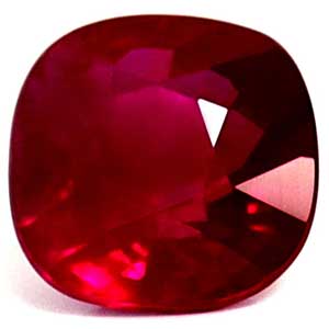 Ruby Cushion 1.02 carat Red Photo