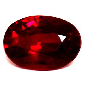 0.94 carat Oval Ruby - Gemstone Thumbnail
