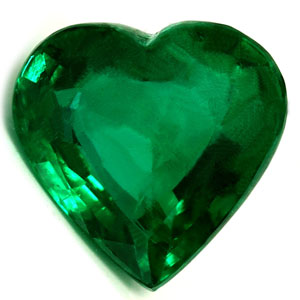1.67 carat Heart Emerald - Gemstone Thumbnail