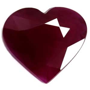 2.47 carat Heart Ruby - Gemstone Thumbnail