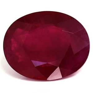 2.86 carat Oval Ruby - Gemstone Thumbnail