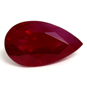 1.29 carat Pear Ruby - Gemstone Thumbnail