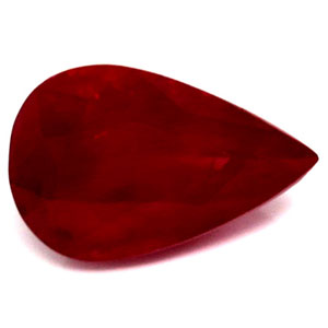 1.19 carat Pear Ruby - Gemstone Thumbnail