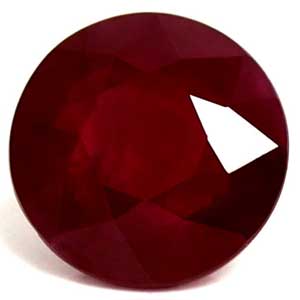 1.24 carat Round Ruby - Gemstone Thumbnail