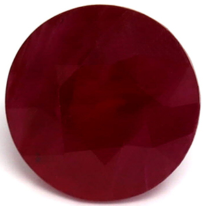 1.25 carat Round Ruby - Gemstone Thumbnail