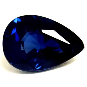 Sapphire Pear 0.56 carat Blue Photo