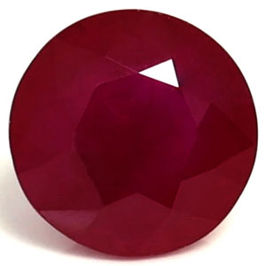 1.25 carat Round Ruby - Gemstone Thumbnail